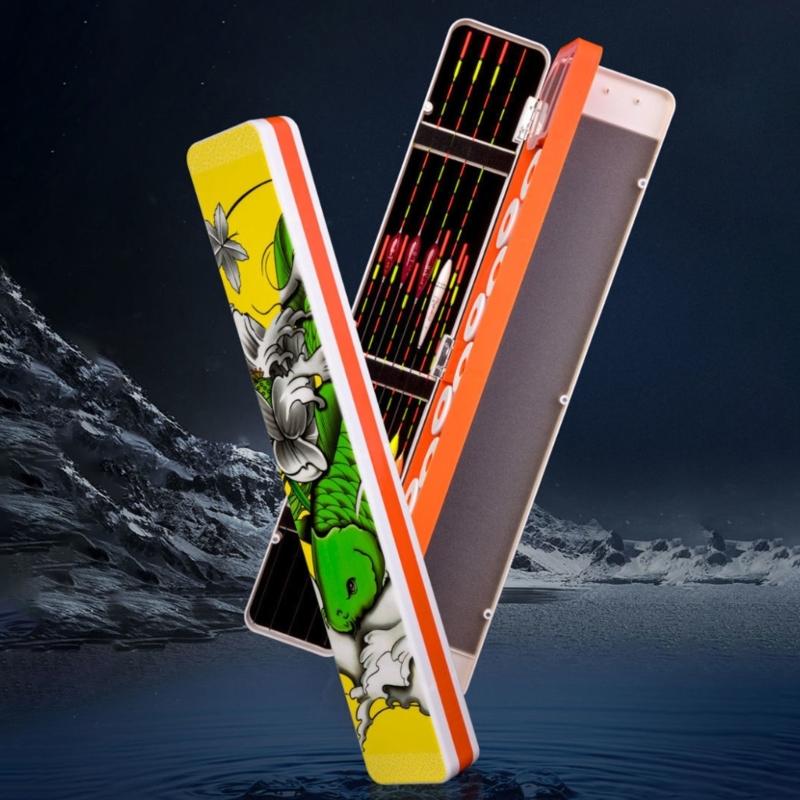 Fishing Line Winding Board Accessories Tool Storage Box Fishing Floats Fishing Part Bobbers Waterproof Hold Rigs Kit