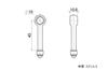 SWAGE LINE SW-BL10 Banjo Stainless Steel Long, 0.4 inch (10 mm), 2 Pieces