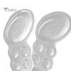 Transparent 1 Pair Heel Silicone Pads Non-slip Anti-wear Adhesive Soft Relief Pain Foot Care Women Men Invisible Insole Stickers Shoes Accessories