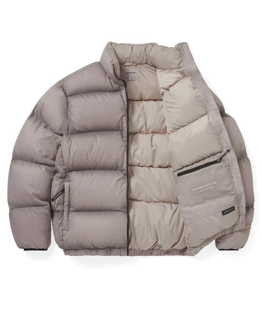 Thisisneverthat Pertex Overdyed T Down Jacket Stone