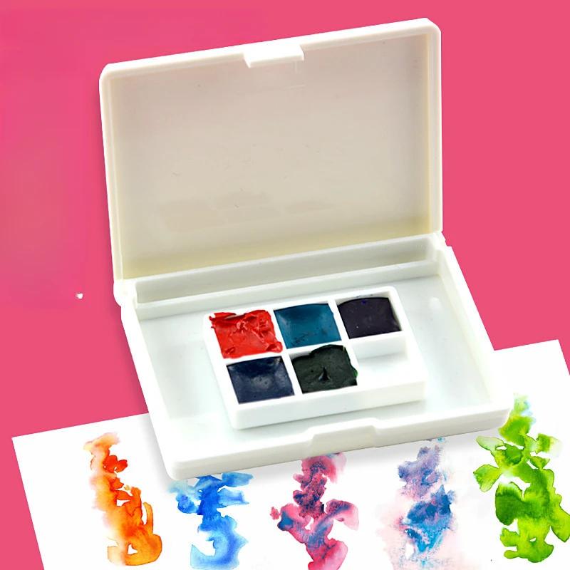 15ml Super Vision Layered Color Solid Watercolor Paint Art Tools Students Watercolor Illustration Visual Special Color Pigment