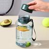 Simple Plastic Water Cup Portable Outdoor Sports Bottle for Water with Filter Sturdy Water Bottle Large Capacity Kettle