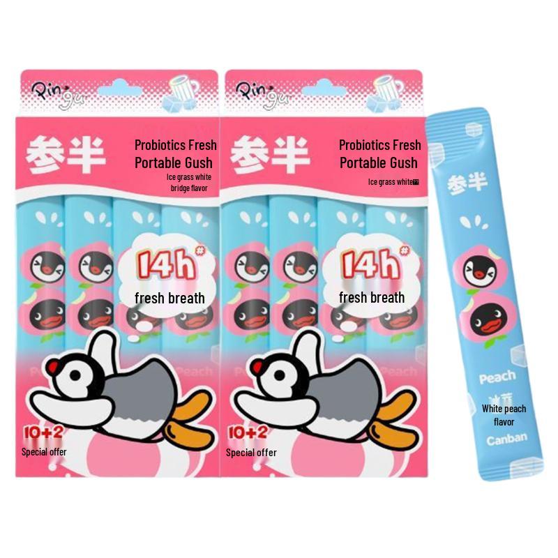 

Canban Pingu Co-branded Probiotic Portable Mouthwash