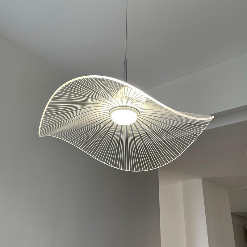 Nordic Lotus Leaf Jellyfish Chandelier for Restaurants and Bars