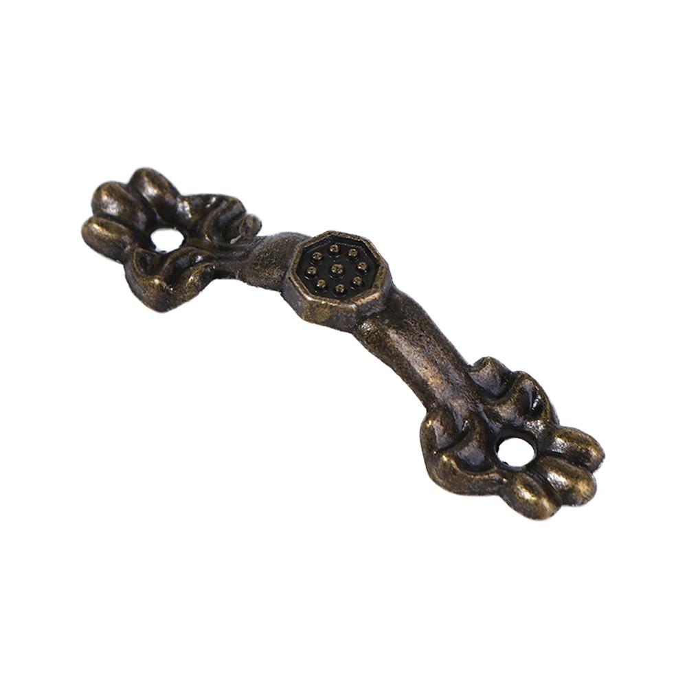 42*10MM Furniture Hardware Arch Cabinet Handle Retro Drawer Knob Pulls Drawer Knob Furniture Handle