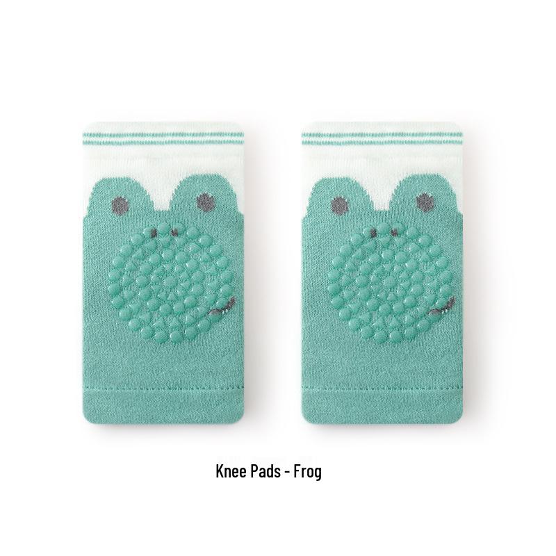 New Baby Summer Cartoon Mesh Knee Pads - Anti-Slip Breathable Crawling Socks