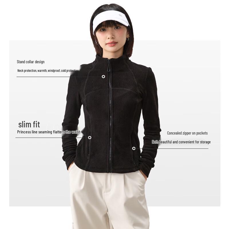 Warrior Women's Fleece-Lined Thermal Casual Sport Jacket