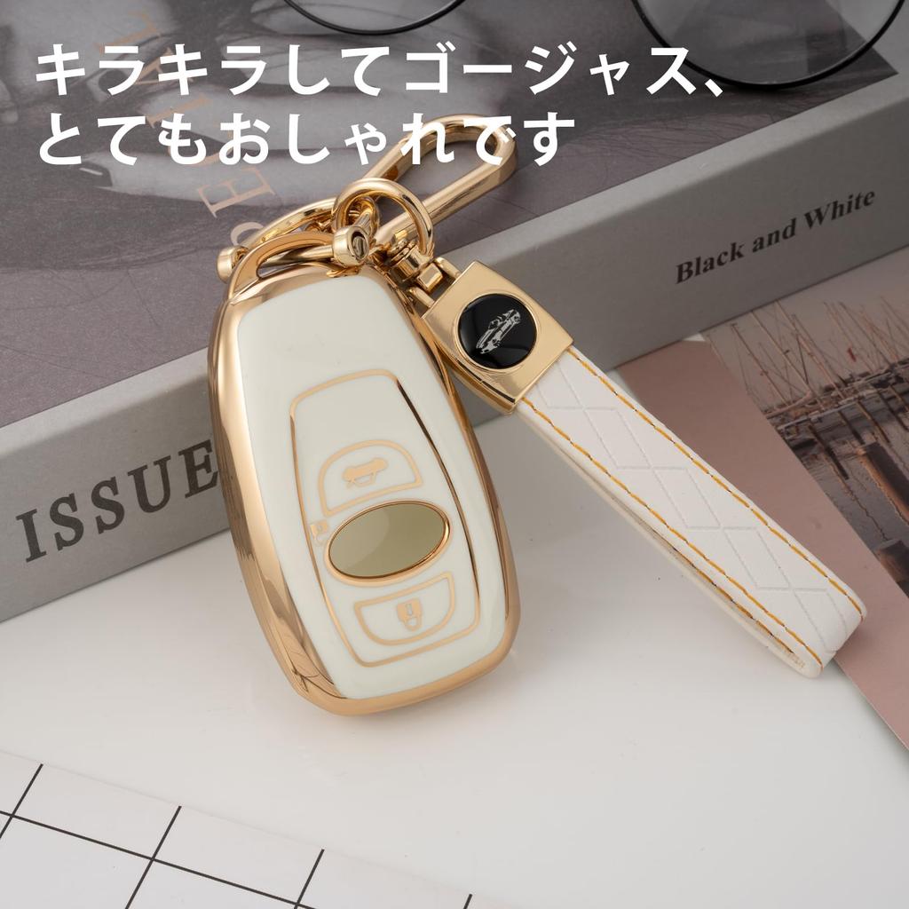 [Unhoke] Crosstrek Key Case, Forester Key Cover, Revogue Impreza Smart Key Case, Premium TPU,