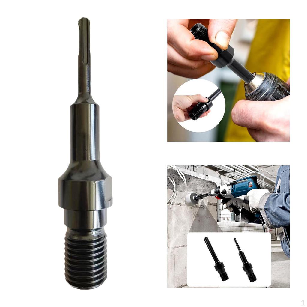 Connecting Rod, Extension Rod 190 Mm for Hole Saws, Adapter, Accessory Electric