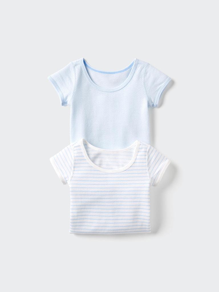 Uniqlo CoTTon Mesh ShorT Sleeve T shirT seT Of 2