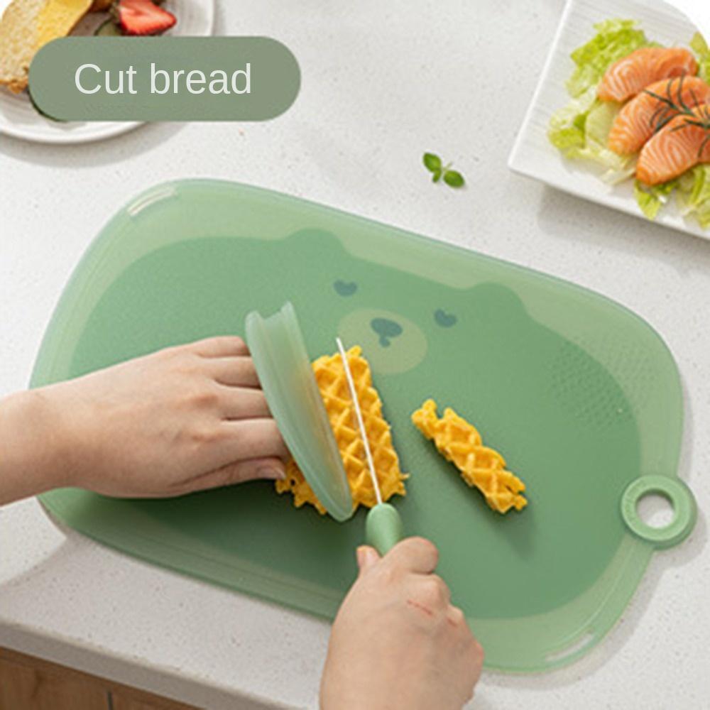 Single Sided Kitchen Chopping Board Cartoon Food Cutting Mat Fruit Cutting Board Household