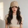 Heart-Print Women's Baseball Cap Versatile Soft-Top Design with Wide Brim To Flatter Your Face—Perfect for Couples and Sun Protection