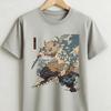 Demon Slayer Japanese Anime 2026 Summer New100cotton Tshirt  Inosuke Hashibira Pattern Unisex Y2K Short Sleeves Loose Shirt