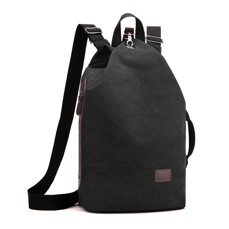 

Рюкзак мужской рюкзак для поездок на работу женский школьный рюкзак большой вместимости ретро чёрный