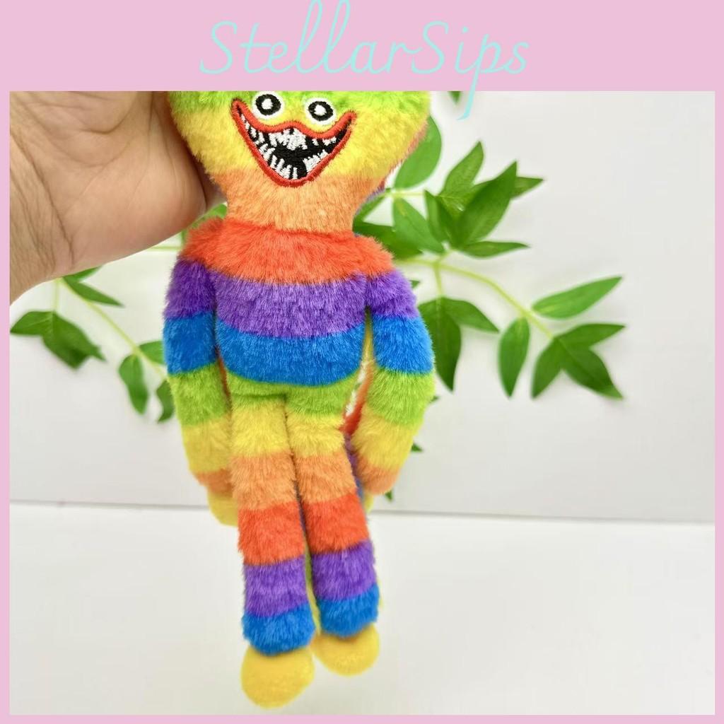 Monster Doll Sausage Red Blue Superman Monster Plush Toy Embroidered Design