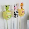 Double Suction Cup Animal Children Toothbrush Holder Cartoon Toothbrush Rack  Household