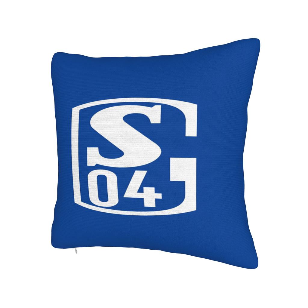 S-Schalke 04 team Pillow Case Retro Trendy Pillow Cover Soft Pillowcases For Couch Sofa Bedroom