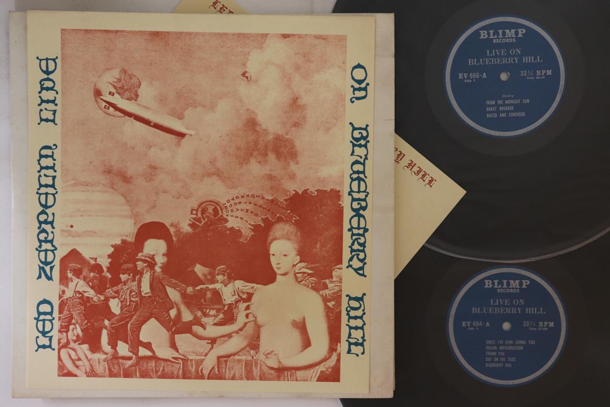 

LP Record LED ZEPPELIN - Live On Blueberry Hill EV666664 BLIMP 1970 US Rock Used