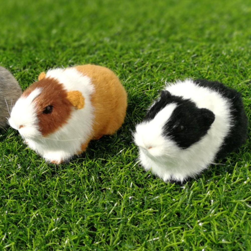 Chubby Hamster Plush Toy PP Cotton Animal Stuffed Plushie Doll Plush Guinea Pig Doll  Home Decor