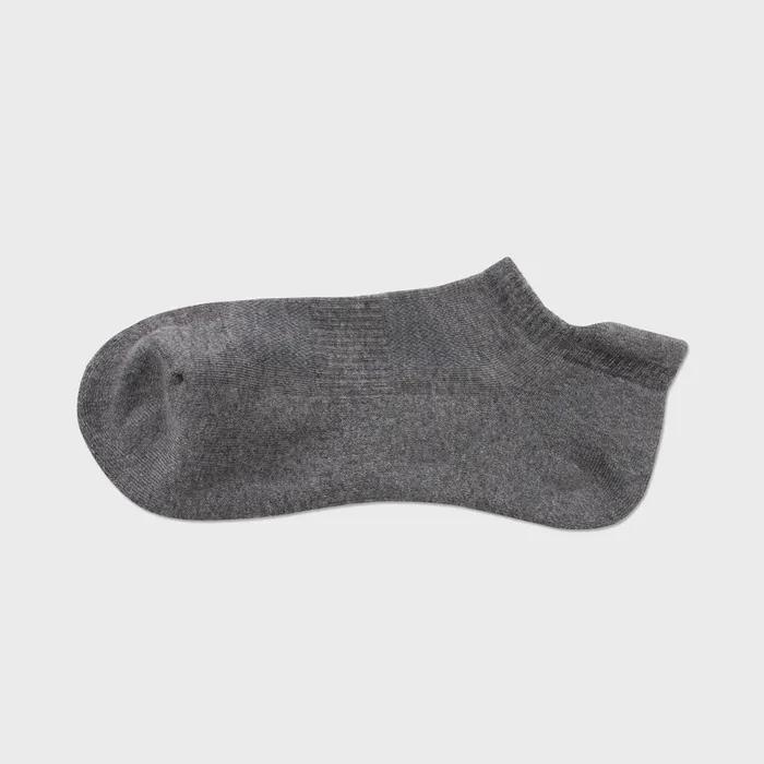Cushioned ankle socks (charcoal)