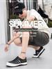 Men's Summer Casual Breathable Non-slip Beach Sandals: Soft Sole, Hollow Design, Ideal for Outdoor Activities.