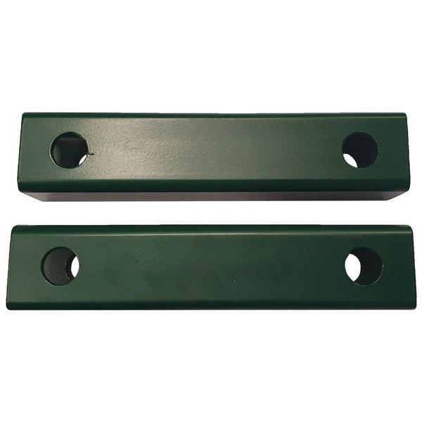 Mounting Kit: Wedge + Risers for 2U Set