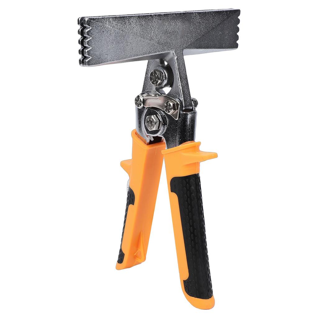 6 Inch Sheet Metal Bender Straight Jaw Bending Pliers Hand Seamer for HVAC System Ergonomic Non Slip Handle