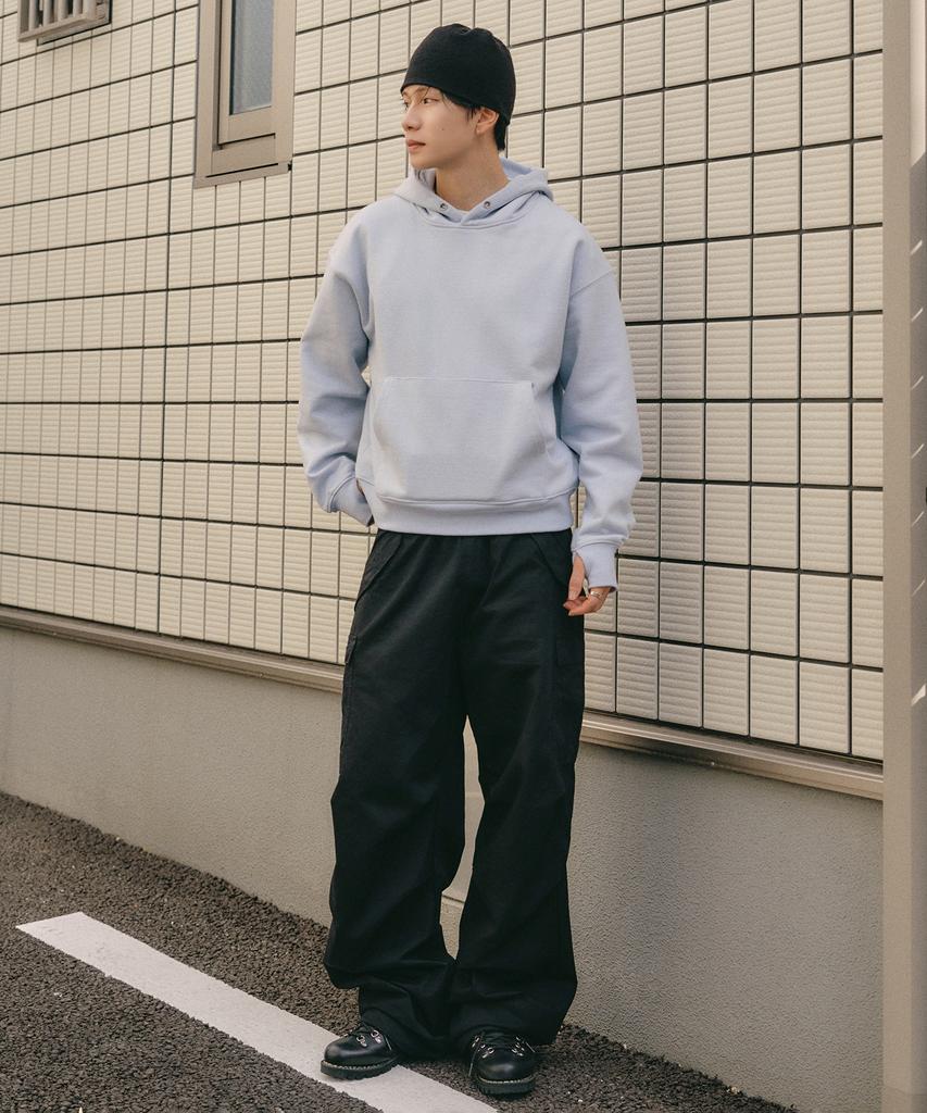 XERO Parachute Cargo Over-String Pants [Black]