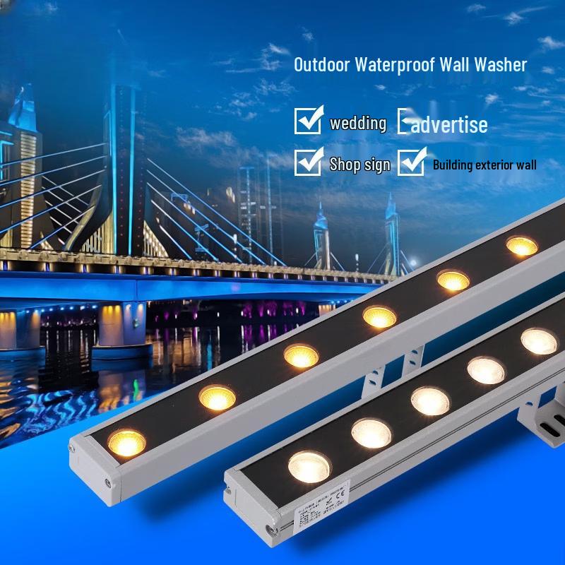 NuFeng Outdoor Waterproof LED Wall Washer Light