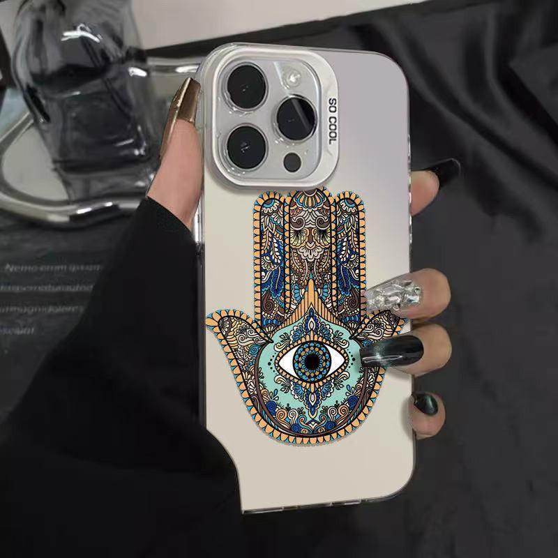 

Cross-Eye Palm Case for iPhone 17PROMAX, 16PRO, iPhone XR, XS - Creative & Dirt-Resistant iPhone 17 Pro Max