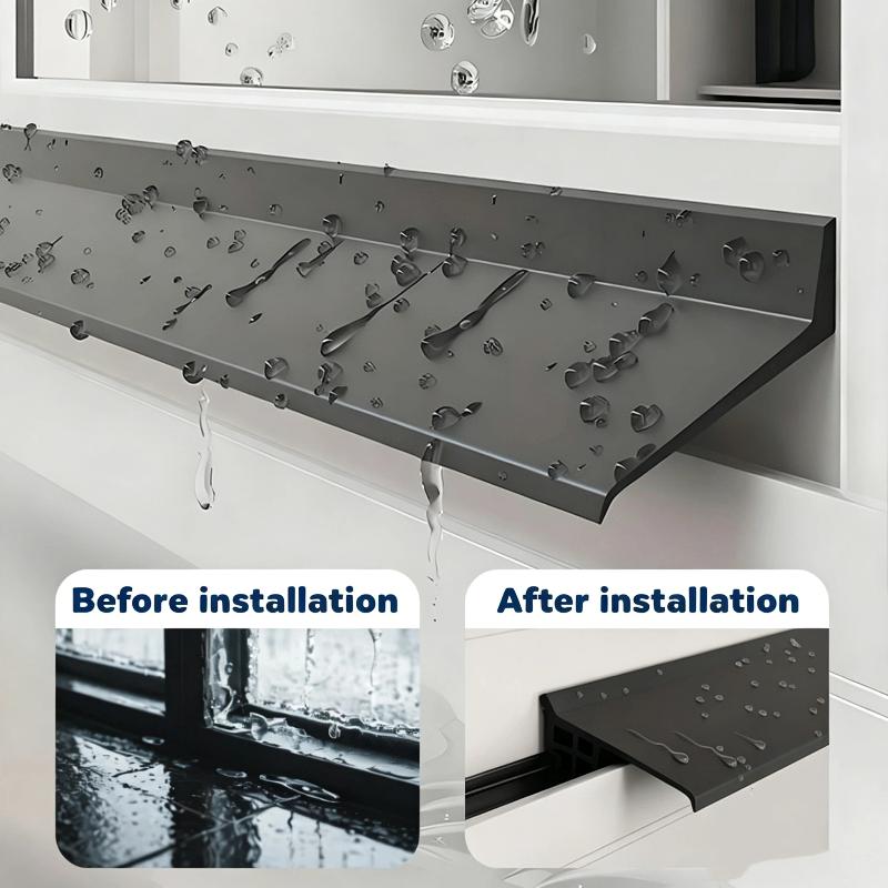2 Meter Silicone Window Rain/Water Barrier Strip – Effective Water Blocker