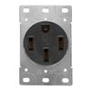 Powerful RM 50DF 50A NEMA 14 50R Outlet Industrial Socket Gold Plated Connectors Commercial Receptacle