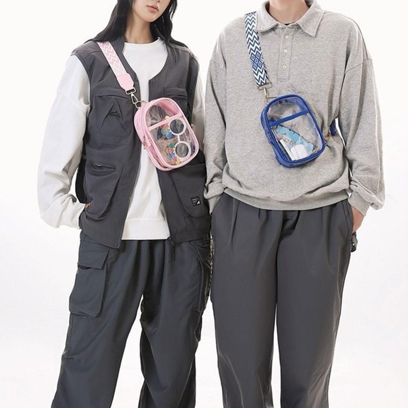 Прозрачная сумка-слинг — фото 5