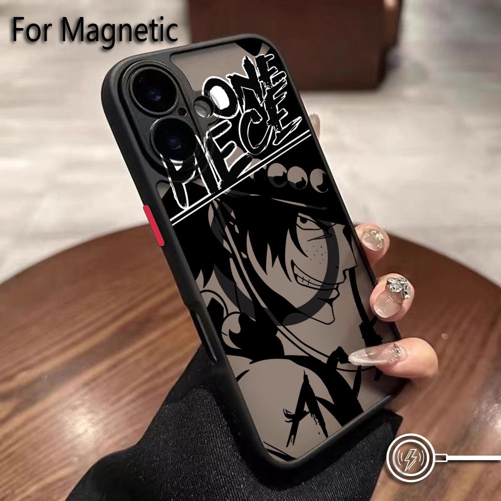 

Anime Ones Pieces Luffys Zoros Phone Case For Samsung Galaxy S25 S24 S23 S22 S21 S20 FE Plus Ultra 5G Matte Magnetic Samsung S20 FE