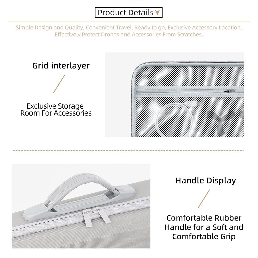 Carrying Case for DJI Avata 161 RC 1 Remote Controller Shockproof Protective Shoulder Storage Bag Handbag Drone Accessories