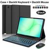 Case for Samsung Galaxy Tab A11 8.7 Inch, Bluetooth Keyboard Cover for Samsung A11 8.7 SM-X133/X135, for Samsung Smart Stand Cov