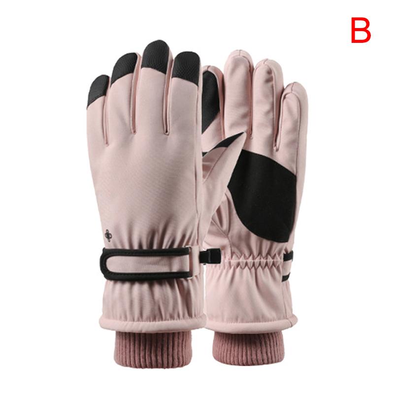 Winter Cycling Gloves Non Slip Touch Ski Gloves Snowboard Accessories Waterproof Pocket Warm Men's and Women's Thermal Gloves