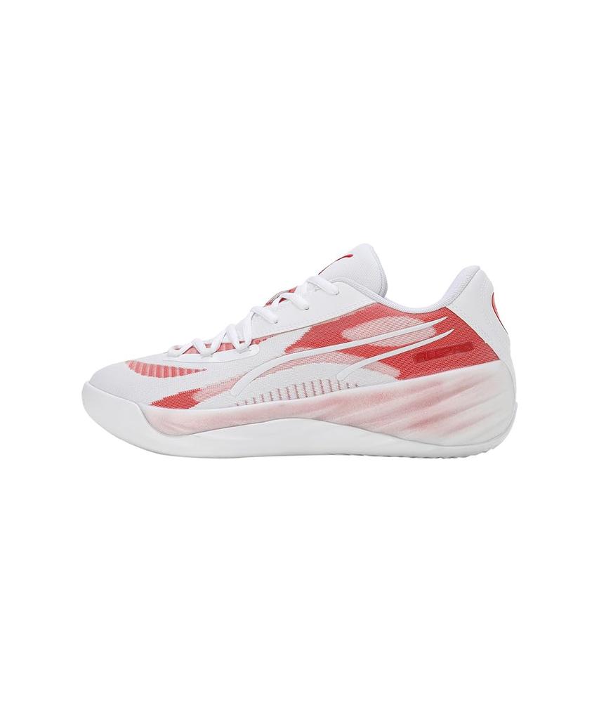 Basketbalové boty NITRO TEAM 379081 2025 Barva All Time Red cm [PUMA] ALL-PRO Jaro/Léto Bílá/Pro (04) 30,0