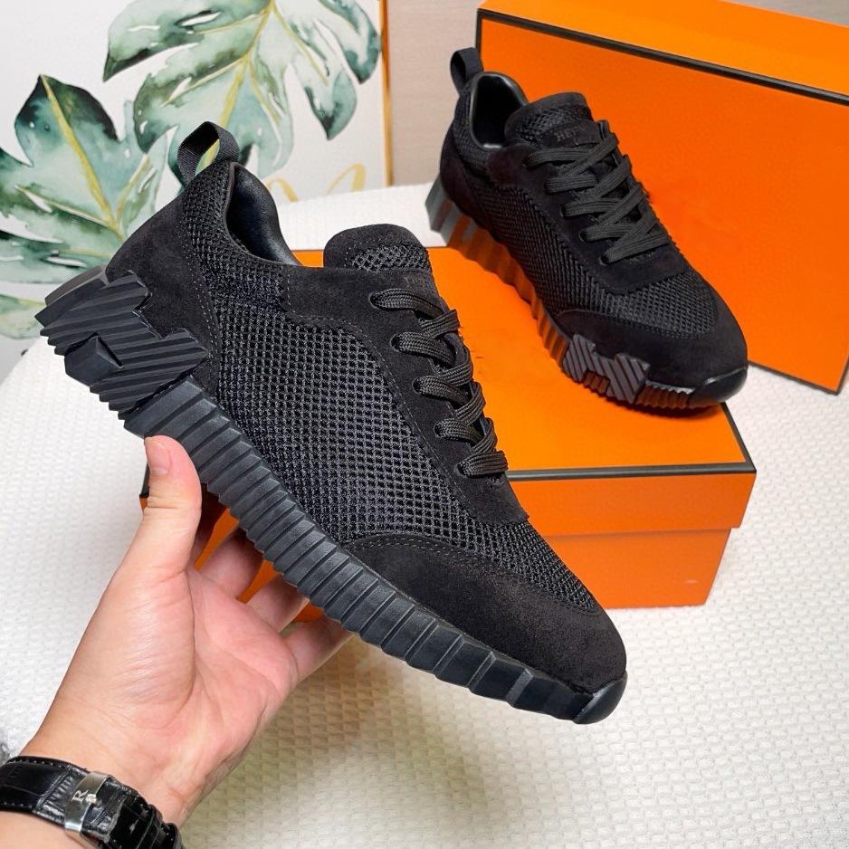 Casual Shoes Sports Lace-up Round Head Mesh Splicing Shoes Trendy Brand Breathable H Fashion Couple Board Shoes