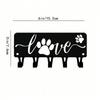 Wall Hooks for Home Decor Lovely Dog Shaped Metal Hook Set Kitchen Bedroom Entryway Storage