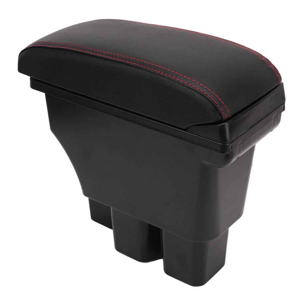 Car Center Console Armrest Box with 3 USB Ports Large Capacity Smooth Touch Replacement For Suzuki Jimny JB74 2017‑2020