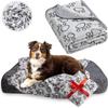 Flannel Pet Sleeping Blanket Soft Fluffy Dog Blanket Warm Breathable Cat Cover Blanket Comfortable Pet Mat, Suitable For Winter