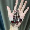 Sturdy Alloy Crow Phone Keychain Accessory Phone Lanyard Tailored For Goth Fan And Modern Fashion Aficionados