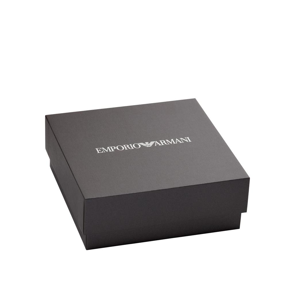 Emporio Armani EGS2989040 Herren-Manschettenknöpfe Edelstahl,