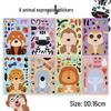 DIY Cute Animal Illustration Stickers for Phone Case - Thousand Layer Collection