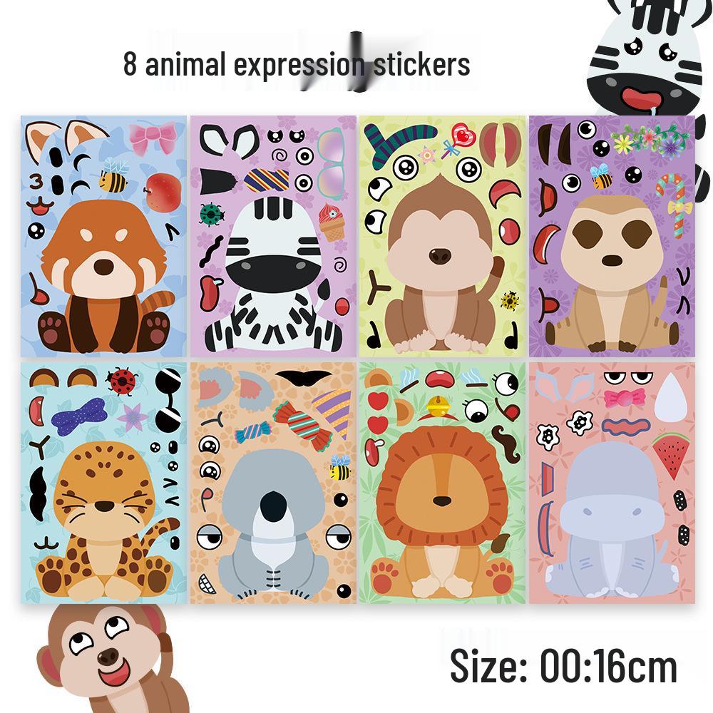 DIY Cute Animal Illustration Stickers for Phone Case - Thousand Layer Collection