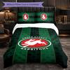 South Sydney Rabbitohs Vzor Mikrovlákno 3dílná Sada Povlečení Dekor Sada Povlaků na Peřinu Pro Ložnici Domácí Použití