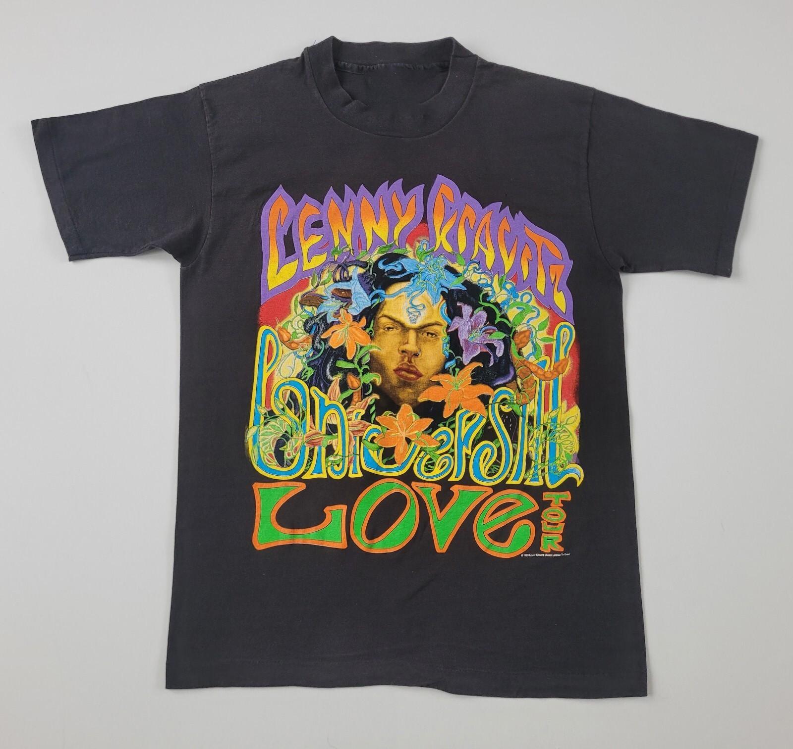 Vintage Lenny Kravitz 1993 Universal Love Tour T-Shirt NZ254 FREE SHIPPING Unisex T-Shirt XXXXL