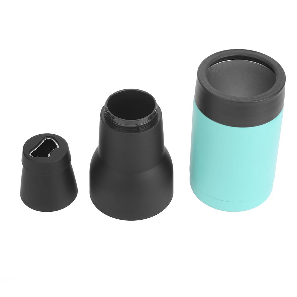 Beer Bottle Insulators Vacuum Double Stainless Steel Beer Bottle Cooler with Nonslip Bottom Bottle