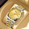 CHENXI Men's Classic Watch Date Display Stylish Men's Wristwatch Steel Bracelet Quartz Watch Male Clock Relojes Para Hombres